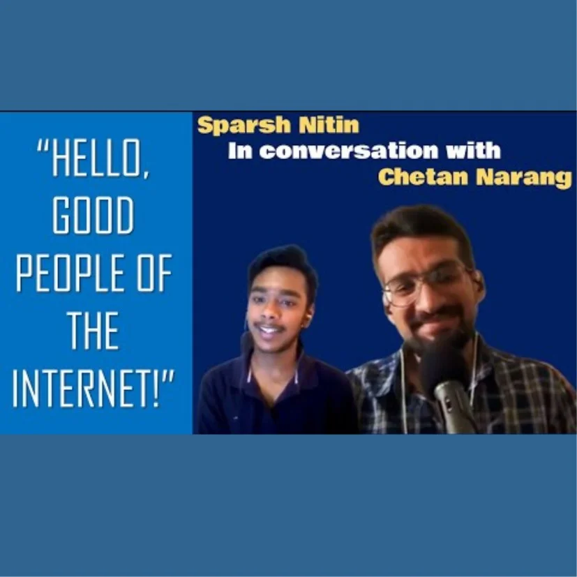 Chetan Narang in conversation with Sparsh Nitin for the Icy Tales youtube channel and website